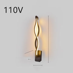 Wavy black 110V