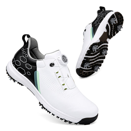 Breathable Automatic Lacing Golf Shoes Lightweight Style