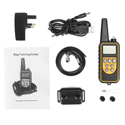 Buy 800m Dog Training Collar with Shock Anti - Barking System