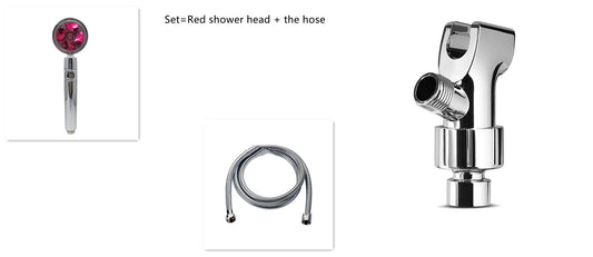 Buy Shower Head Water Saving – 360° Rotating ABS Rain Nozzle