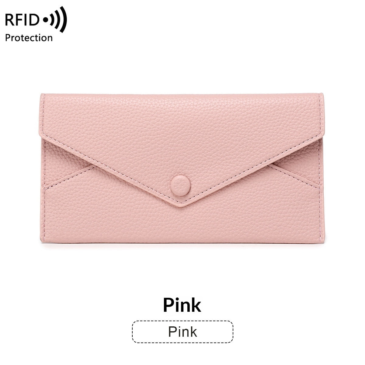 RFID Anti-Theft Women’s Wallet New Stylish Security Wallet