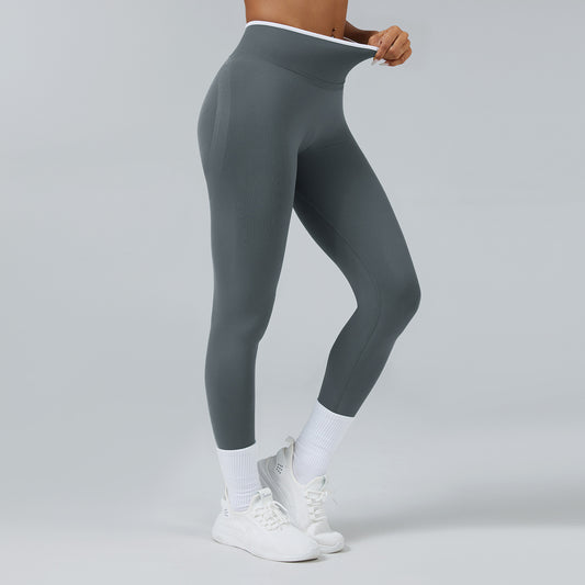 Buy Seamless Knitted High Waist Quick-Dry Yoga Pants for Women