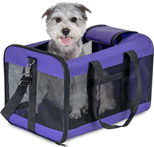 Medium Portable Breathable Dog & Cat Carrier Travel Bag