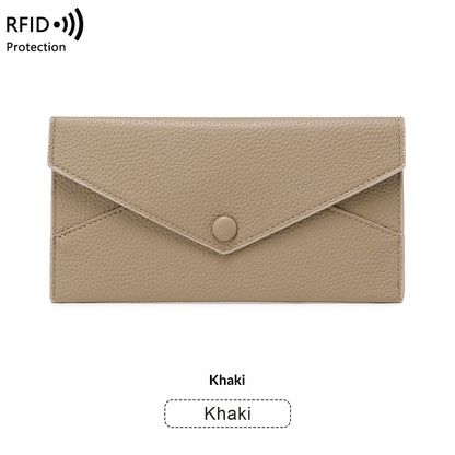 RFID Anti-Theft Women’s Wallet New Stylish Security Wallet