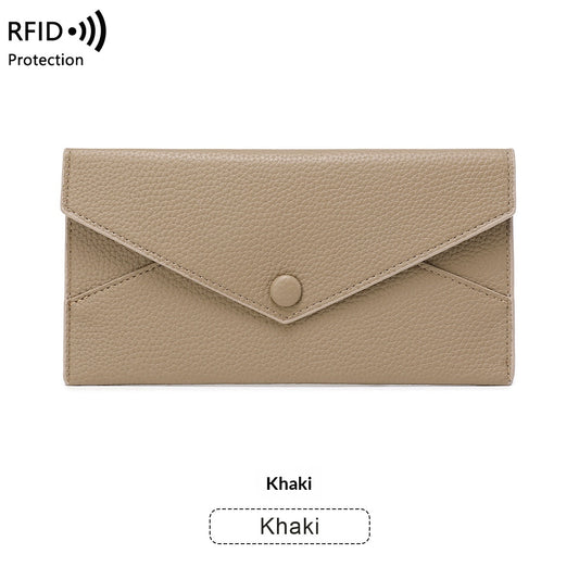RFID Anti-Theft Women’s Wallet New Stylish Security Wallet