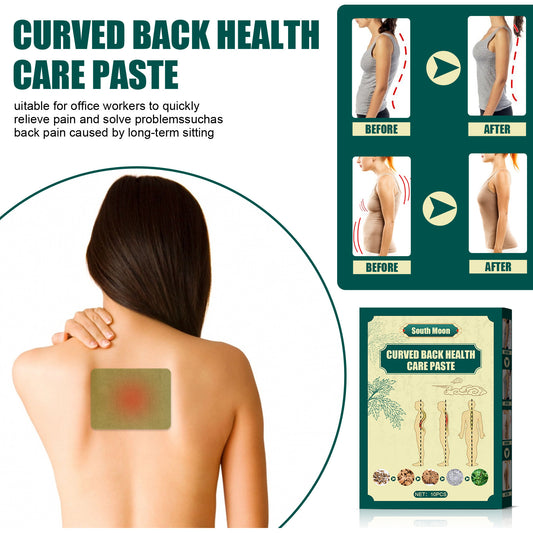Back Curvature Correction Health Care Sticker Neck Pain Aid