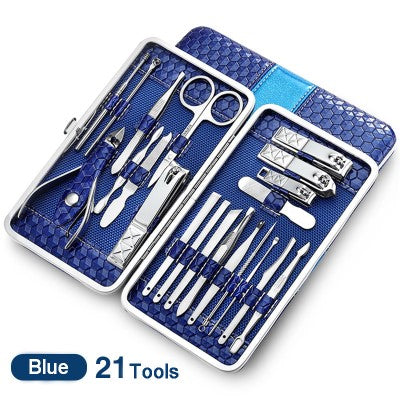 Nail Manicure Tool Kit Combo Set Perfect for Home and Salon
