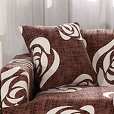 Printed Sofa Cushion Cover –Stretchable Protective Seat