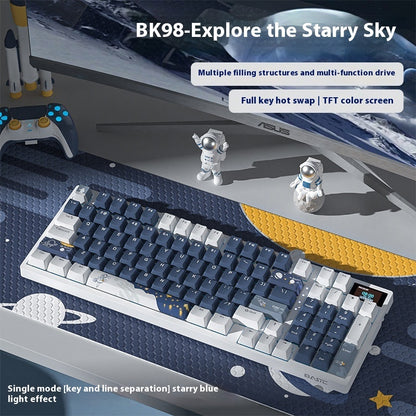Wireless Mechanical Keyboard Three-mode Bluetooth – Durable