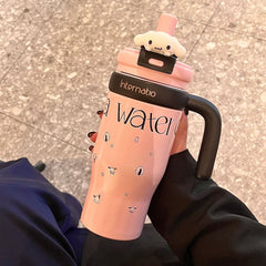 Pink doll  sticker