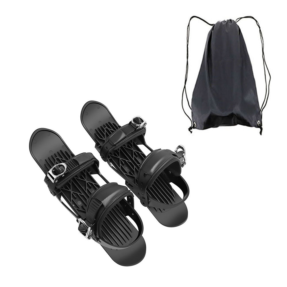 Buy Mini Ski Skates Portable Short Skiboard Adjustable Shoes