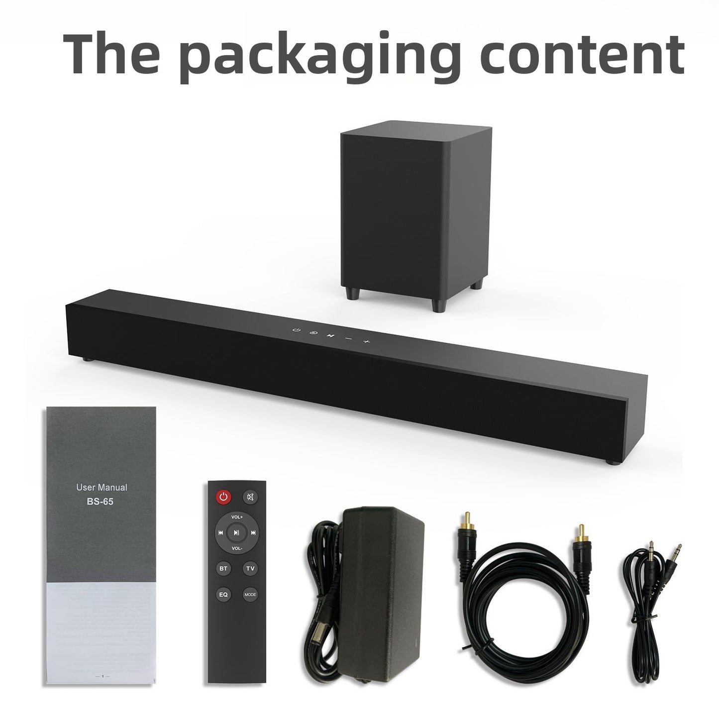 2.1 Channel Bluetooth Speaker with Subwoofer