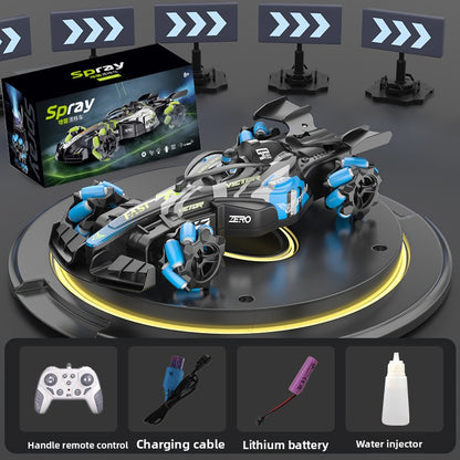 2.4G Remote Control Spray Stunt Drift Racing Toy Car
