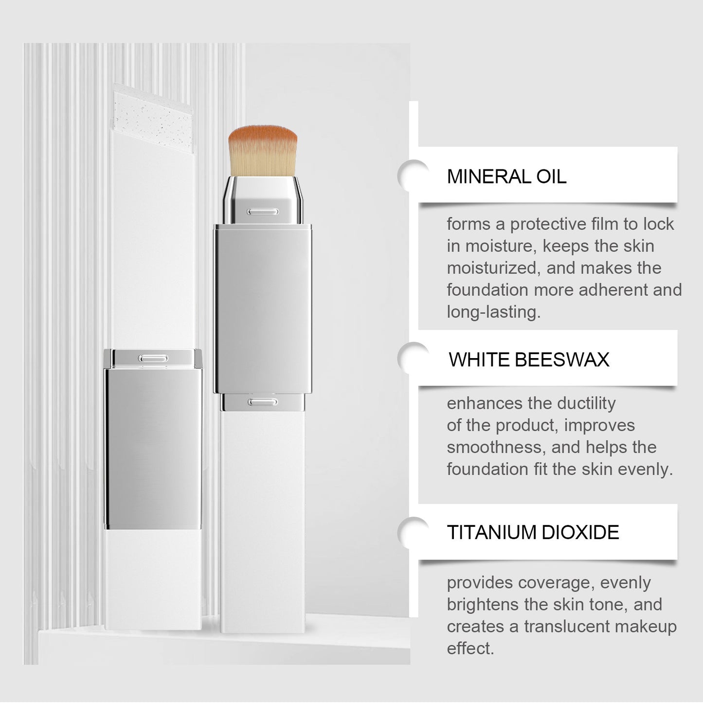 2-in-1 Color Changing Foundation Stick