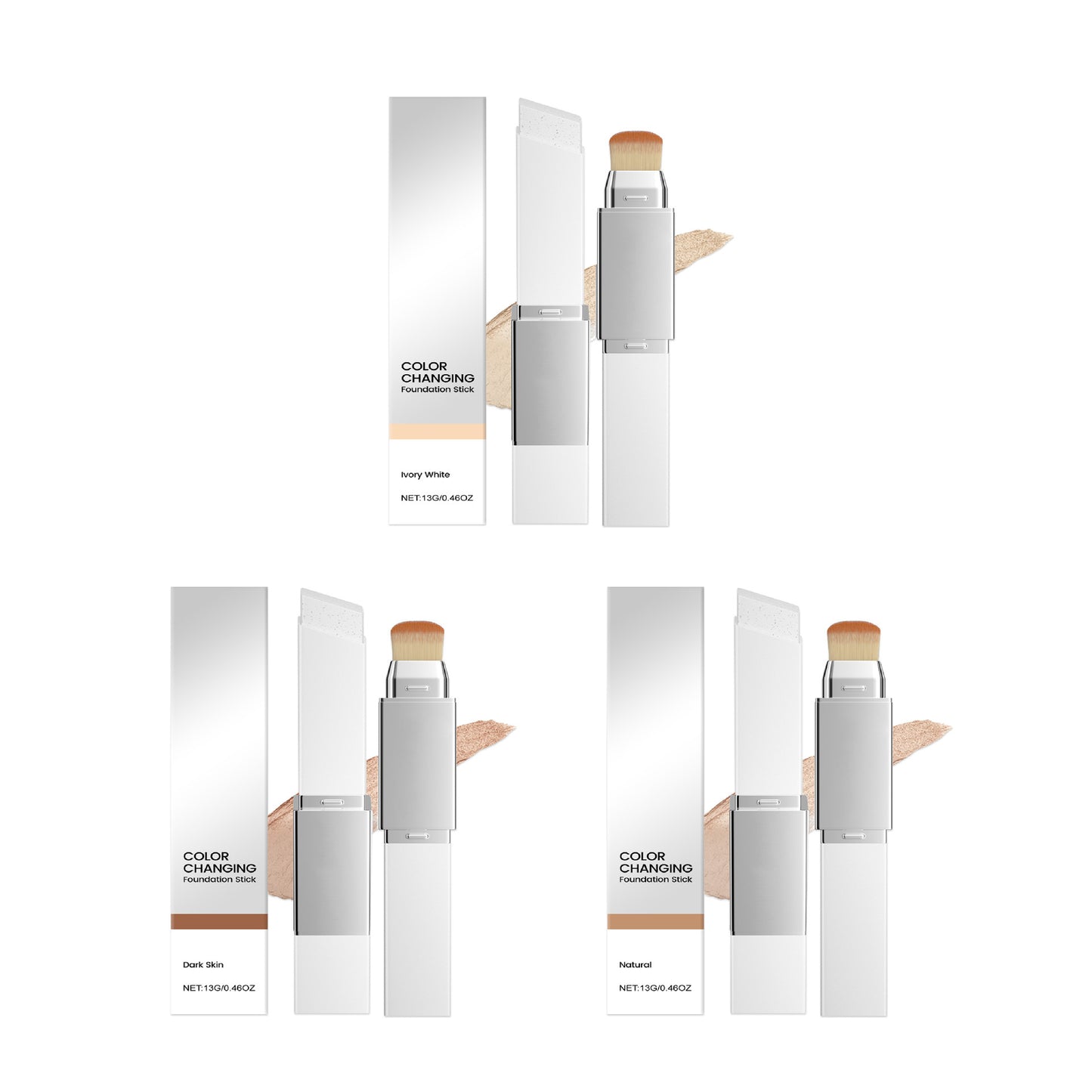 2-in-1 Color Changing Foundation Stick