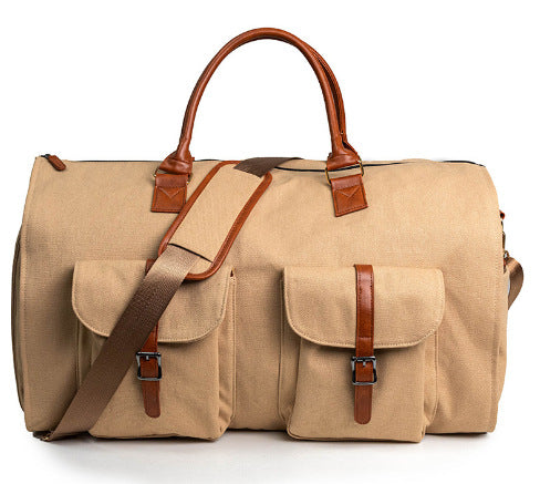 2-in-1 hanging suitcase suit travel bag