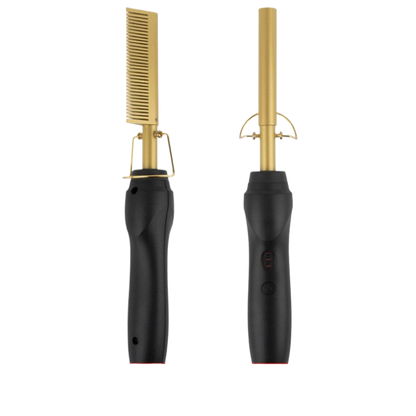 2-in -1 household hair straightening curling iron