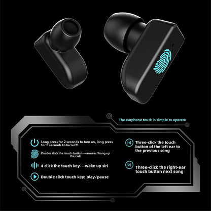 2-in-1 Smartwatch with TWS Earbuds – Waterproof Fitness Tracker with Heart Rate & Blood Pressure Monitor