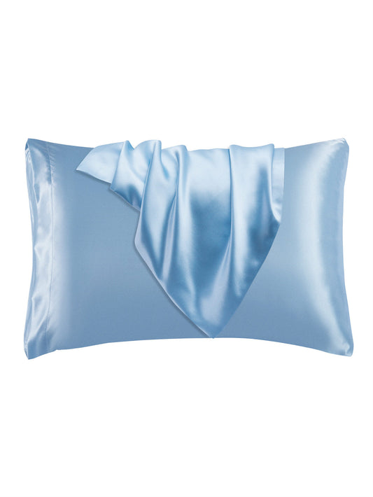 2 Pack Satin silk Pillowcase pillow case pillow cover queen