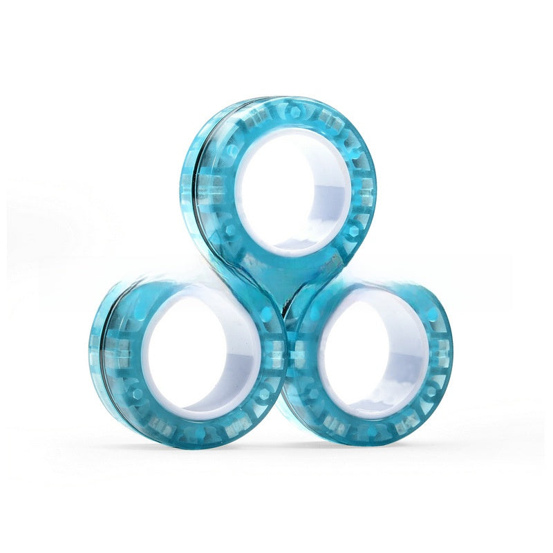 Magnetic Rotating Fidget Bracelet Toy for Kids Stress Relief