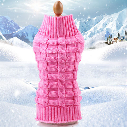 Buy Cashmere Pet Sweater – Twisted Rope Dog Winter Clothes
