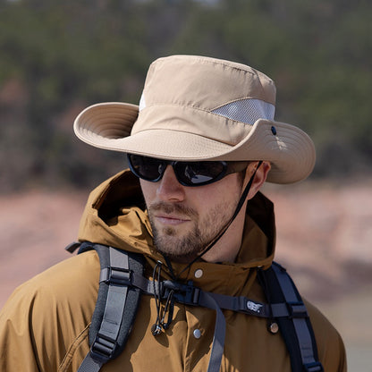 Sun Protection Sun Hat Men's Outdoor Fishing Mountaineering Bucket Hat