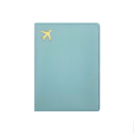 Leather Passport Holder for Secure Travel Document Storage