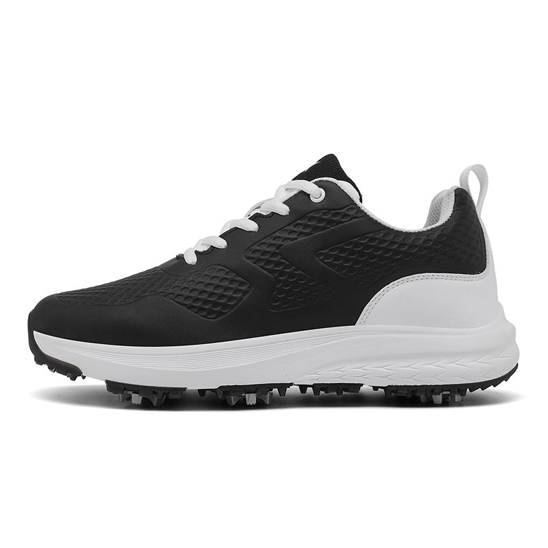 Men's Detachable Spikes Golf Shoes Anti-Slip and Durable