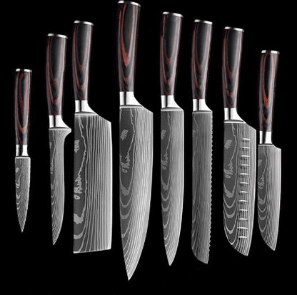 Chef Knives Kitchen Knives Cleaver and Slicing Knife Set