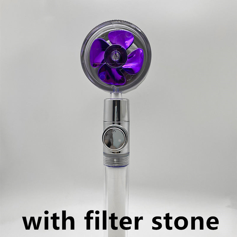 Buy Shower Head Water Saving – 360° Rotating ABS Rain Nozzle
