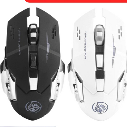 Ergonomic Rechargeable Silent Wireless Mouse for Office Work