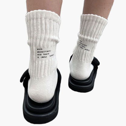 Thick-Knit Workwear Style Socks for Outdoor Daily Wear Now