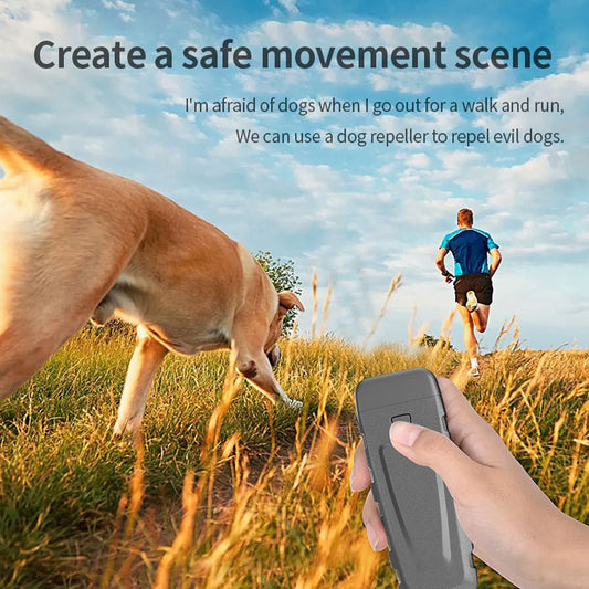 Buy Ultrasonic Dog Barking Stopper Handheld Training Device