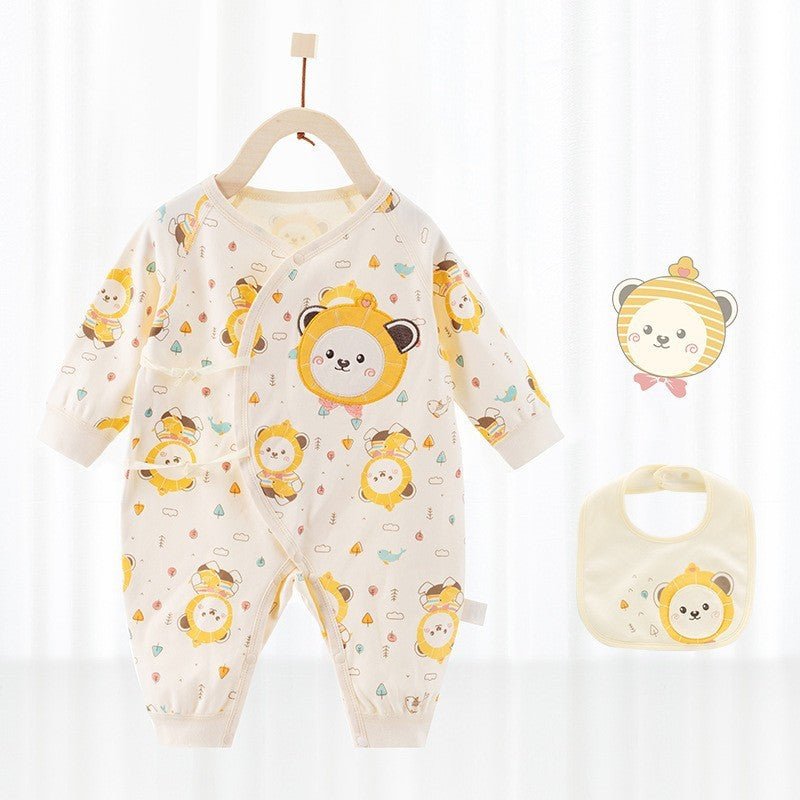 Baby One-Piece Cotton Romper – Soft & Comfortable for Infants