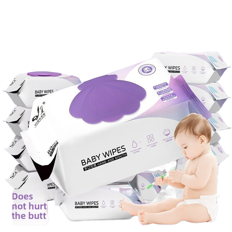 Thick Pearl Texture Baby Wet Wipes for Gentle Cleaning Uses