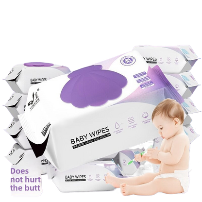 Thick Pearl Texture Baby Wet Wipes for Gentle Cleaning Uses