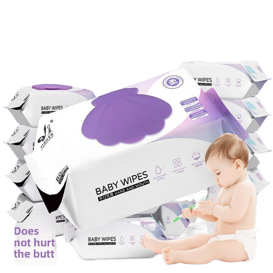 Thick Pearl Texture Baby Wet Wipes for Gentle Cleaning Uses