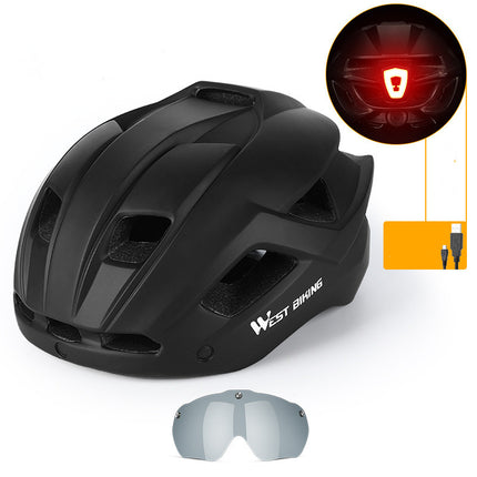 Buy Road & Mountain Bike Helmet with Goggles for Cycling Safety