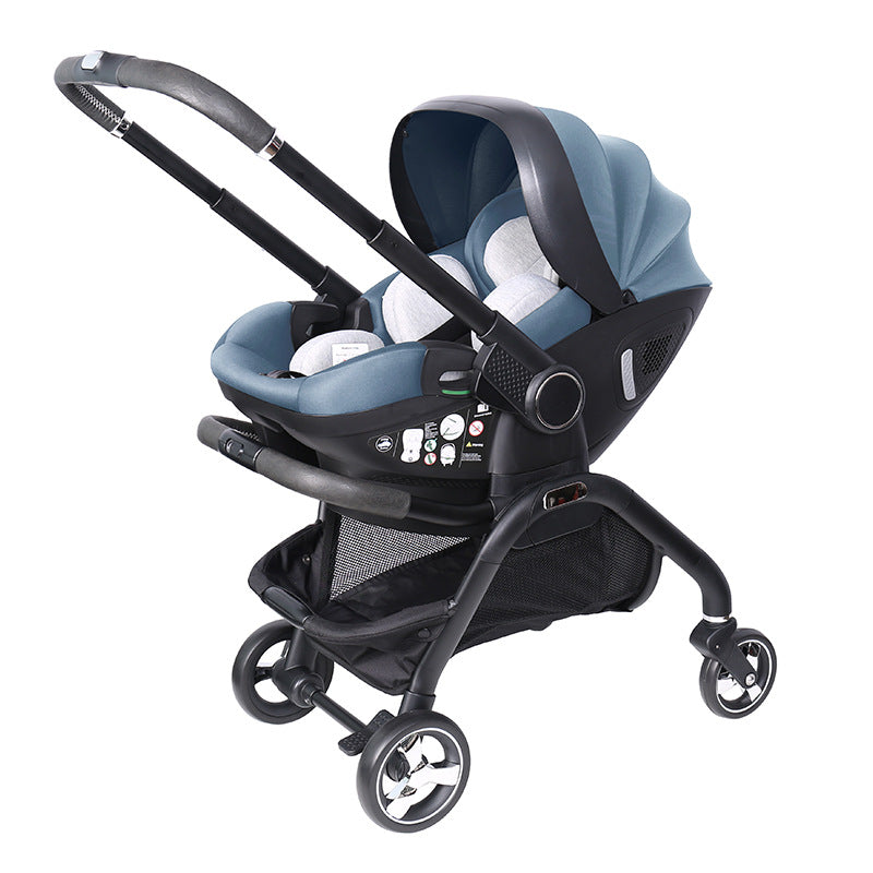 Kidilo 3-in-1 Reversible Baby Stroller with Carry Basket