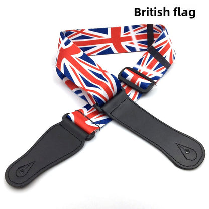 Widened Polyester Guitar Strap