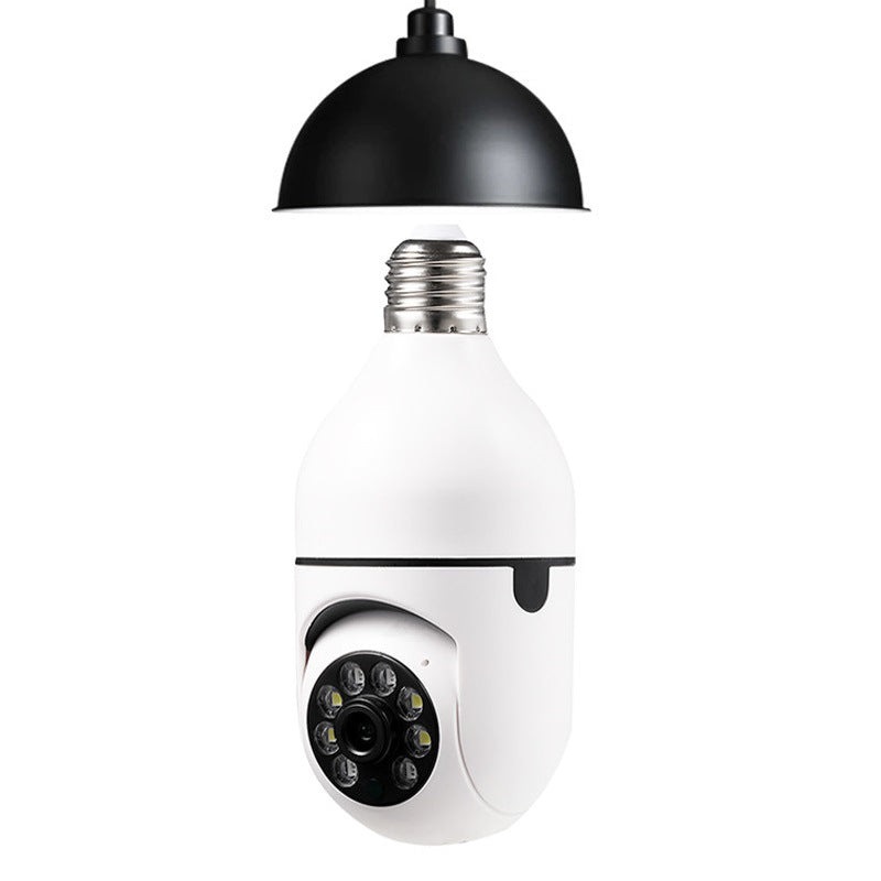 WiFi Camera 1080P Bulb 4X Zoom Home 5G WiFi Alarm Monitor