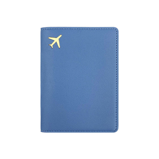 Leather Passport Holder for Secure Travel Document Storage