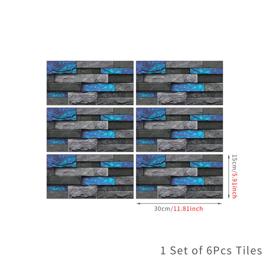 American Tile Wallpaper Imitation Design for Home Decor Use