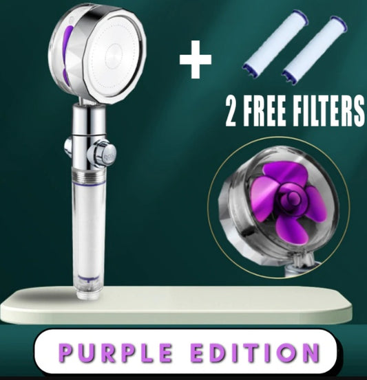 Buy Shower Head Water Saving – 360° Rotating ABS Rain Nozzle
