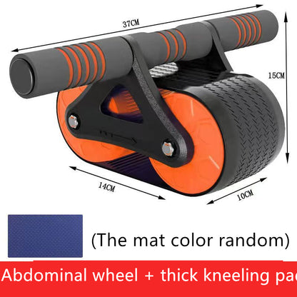 Buy Automatic Rebound Double Wheel Ab Roller for Men Women Gym