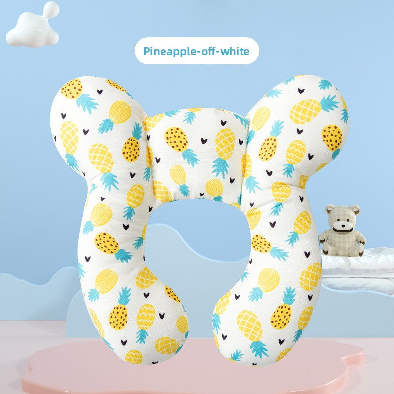 Cartoon Children U-Shaped Travel Pillow Cute Neck Support