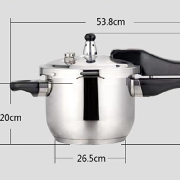 Durable Thickened Stainless Steel Pressure Cooker for Home