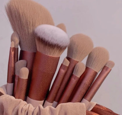 Makeup Brush Set 13Pcs Foundation Blush Eye Shadow Cosmetic