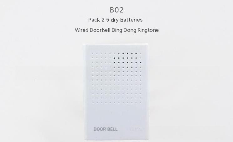 Wired Doorbell Battery Mounted Dingdong Doorbell System