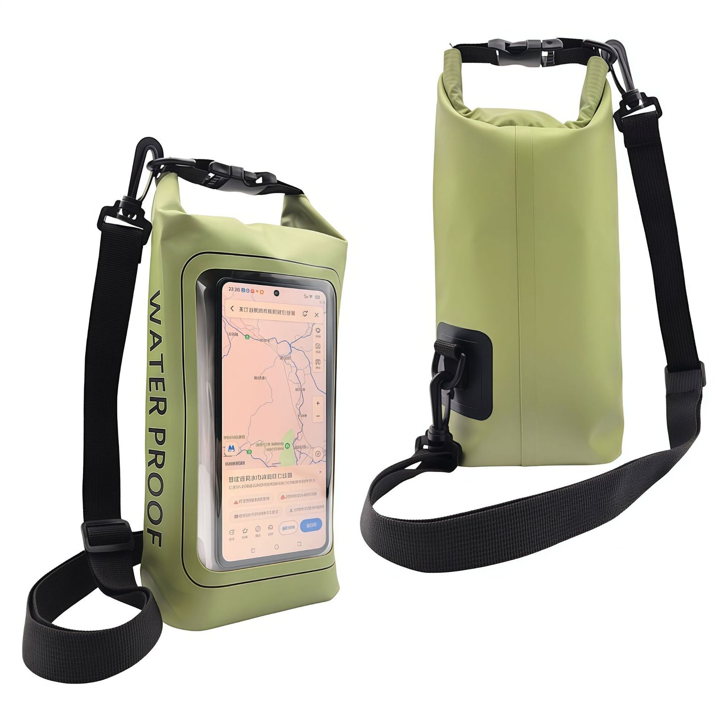 2L Waterproof Phone Bag Dual-Function Waterproof Phone Pouch
